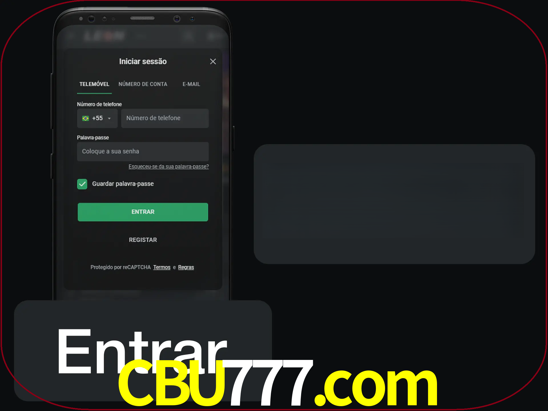 Faça o login para começar a apostar e jogar no cassino.